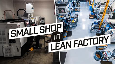 lean manufacturing for machine shop